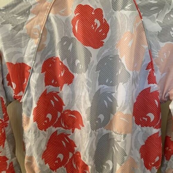 Adidas By Stella McCartney Floral Barricade Windbreaker Jacket Girls Size S 9-10 - Picture 10 of 10
